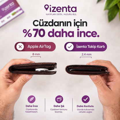 İzenta™ takip Kartı